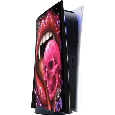 Vampire Skull Lollypop by Sarah Richter PlayStation PS5 Skins